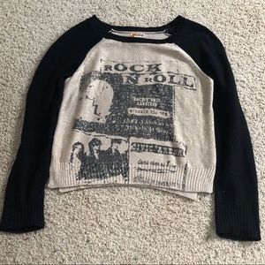 Rock n Roll Knit Sweater - Mudd XS/S